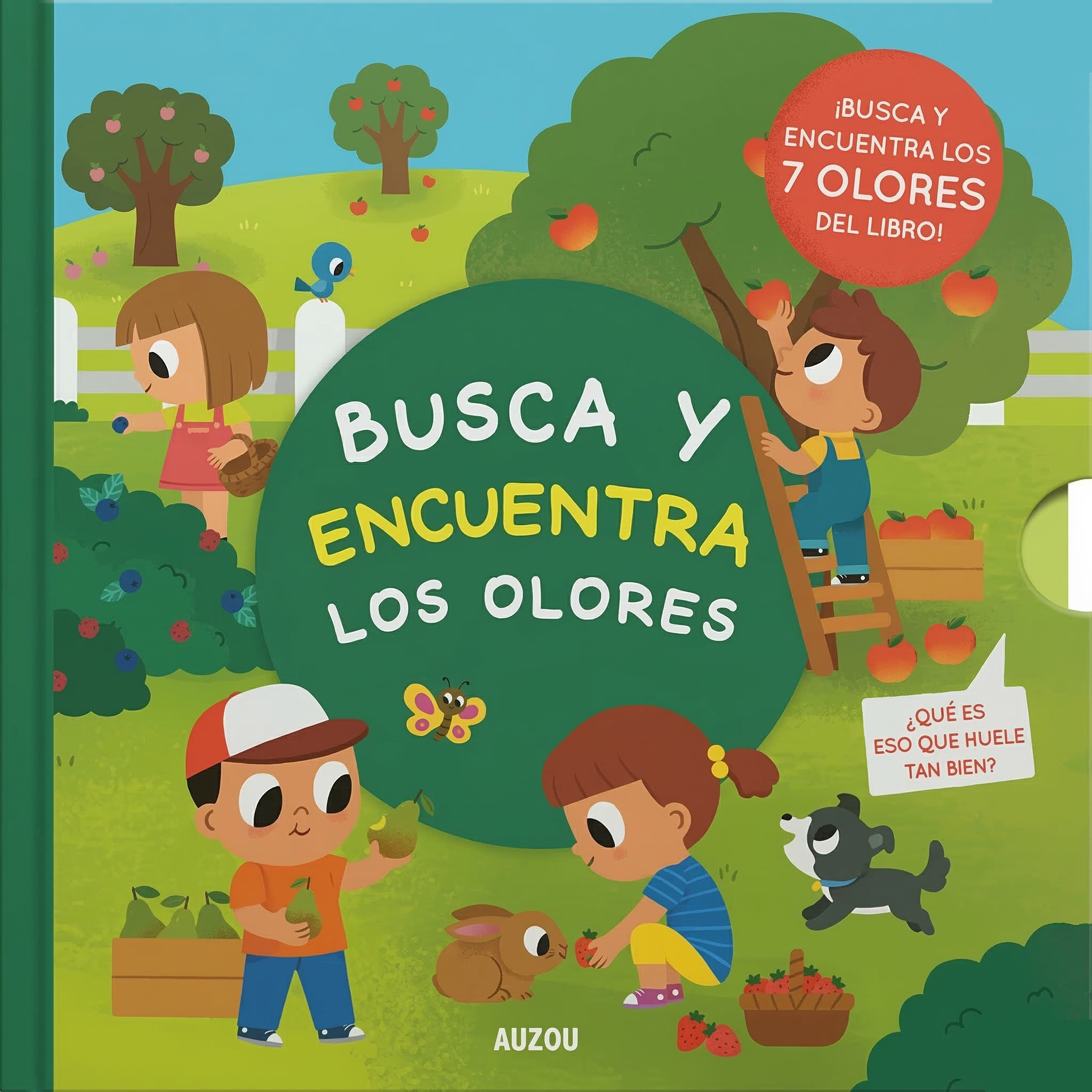 Libro infantil BUSCA Y ENCUENTRA LOS OLORES — categoría Cuentos Sensoriales — Ramé Contando Cuentos