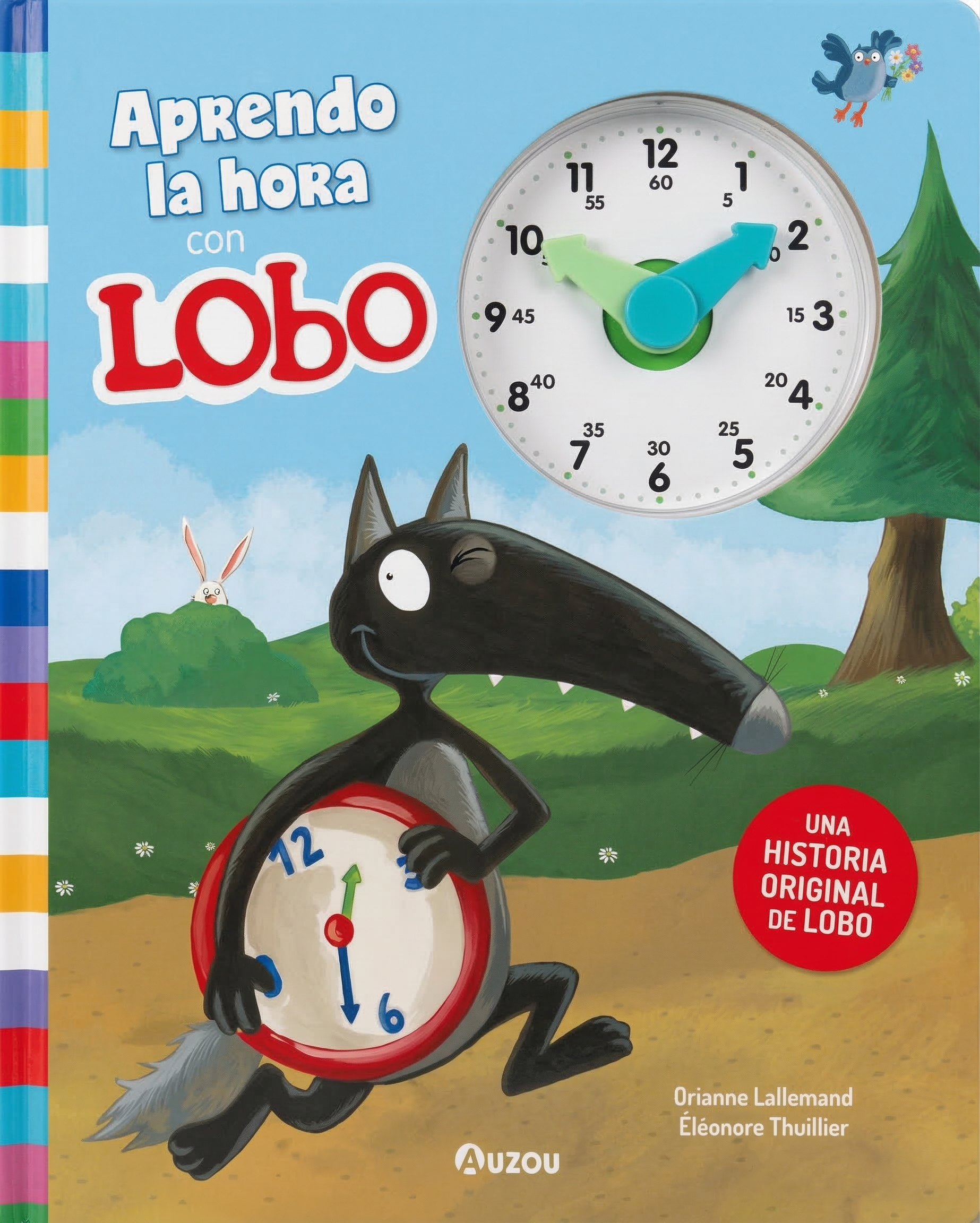 Libro infantil APRENDO LA HORA CON LOBO  — categoría Cuentos Interactivos — Ramé Contando Cuentos
