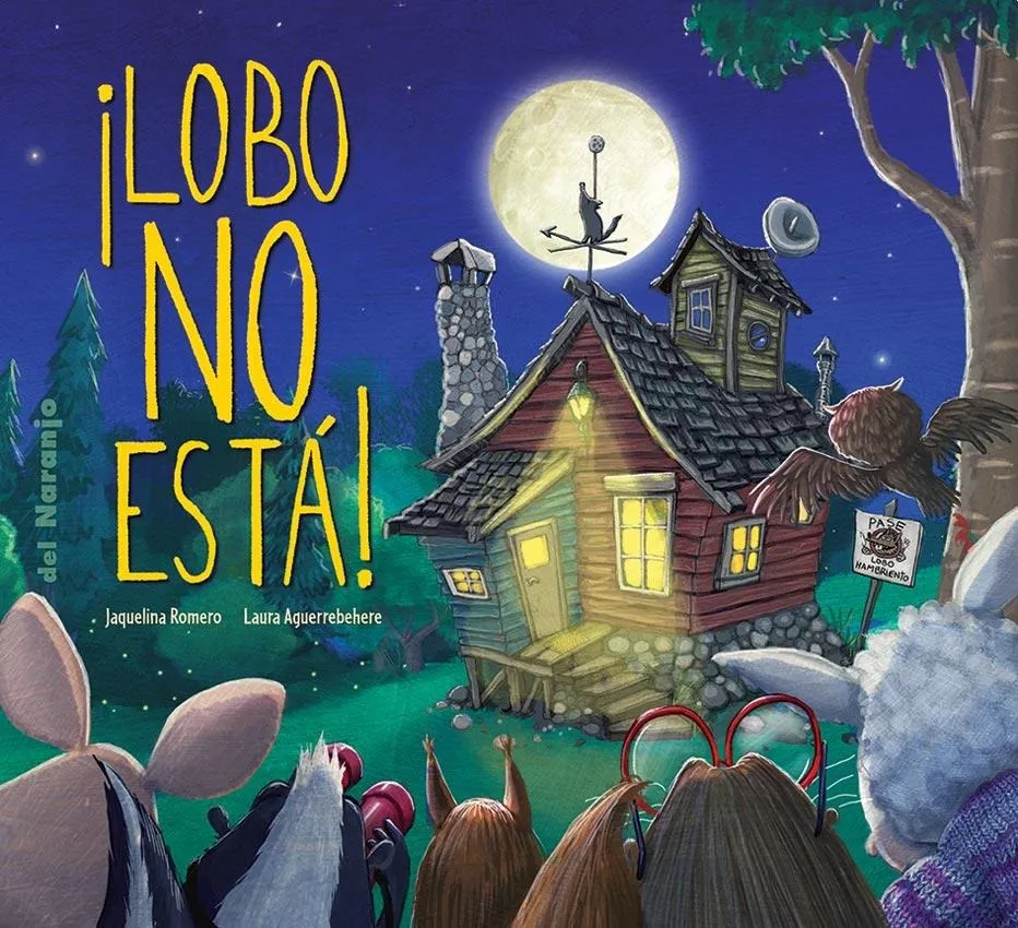 Libro infantil ¡LOBO NO ESTÁ! — categoría Cuentos para niños de 3 a 5 años — Ramé Contando Cuentos