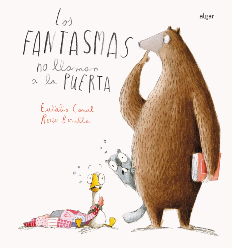 Libro infantil LOS FANTASMAS NO  LLAMAN A LA PUERTA — categoría Cuentos para niños de 3 a 5 años — Ramé Contando Cuentos