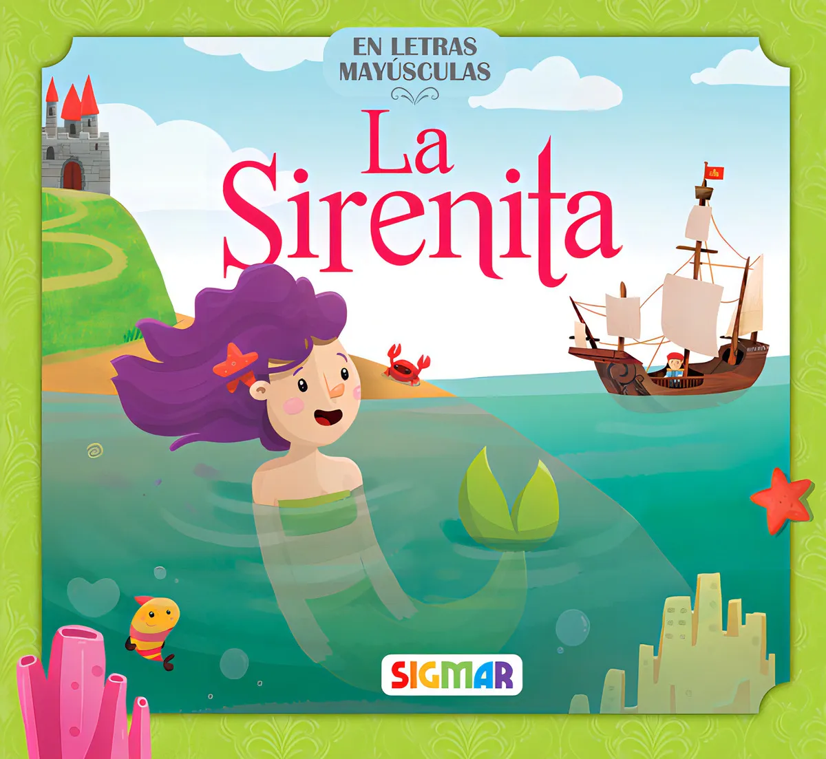 Libro infantil LA SIRENITA — categoría Cuentos para niños de 3 a 5 años — Ramé Contando Cuentos