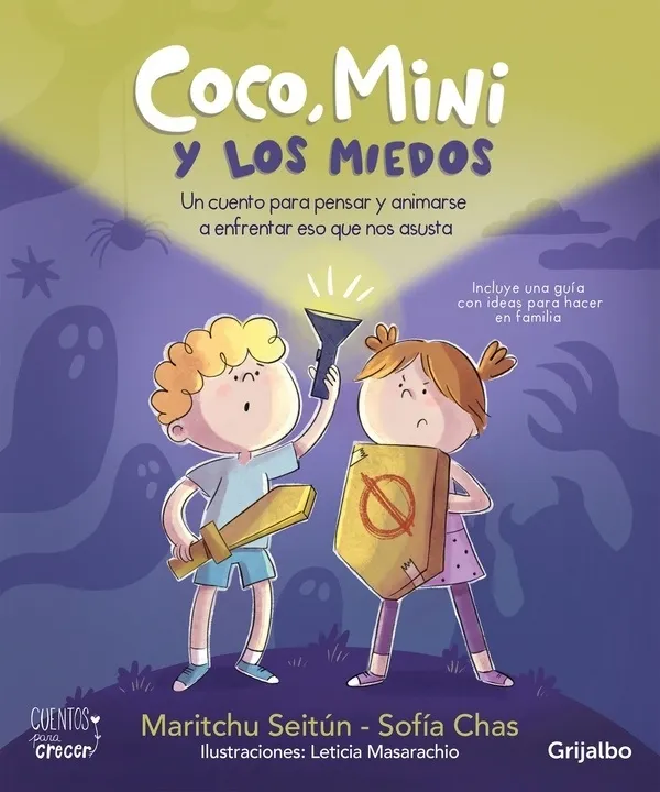 Libro infantil COCO, MINI Y LOS MIEDOS — categoría Cuentos para niños de 5 a 8 años — Ramé Contando Cuentos