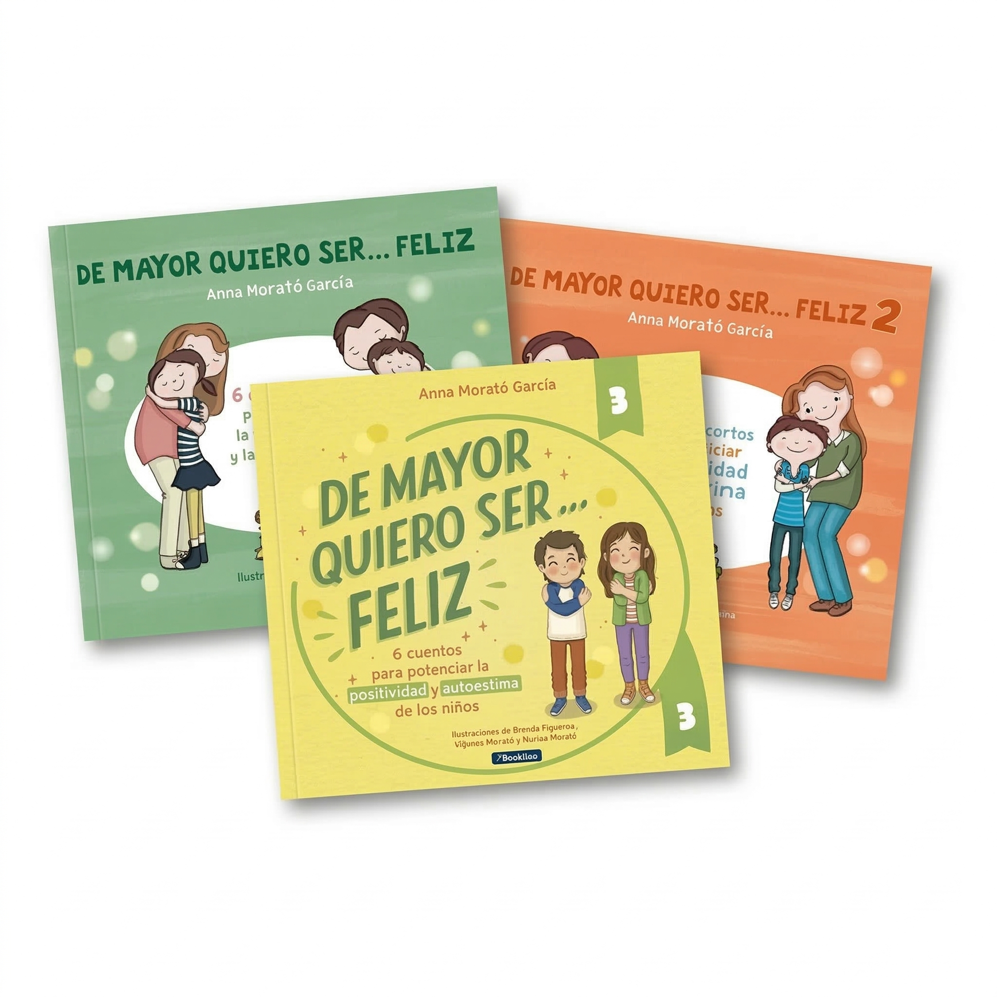 Portada del libro infantil COLECCIÓN: DE MAYOR QUIERO SER FELIZ (1, 2 Y 3)