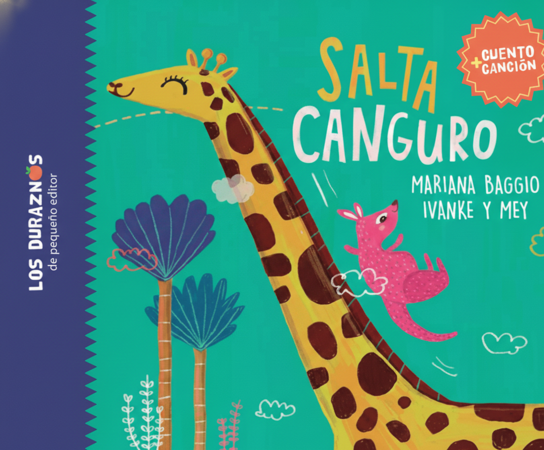 Libro infantil SALTA CANGURO — categoría Cuentos para niños de 0 a 3 años — Ramé Contando Cuentos