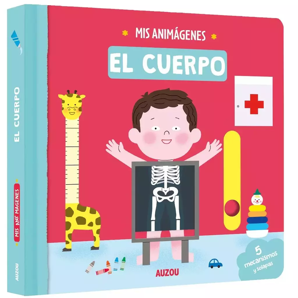 Libro infantil MIS ANIMAGENES: EL CUERPO — categoría Cuentos para niños de 0 a 3 años — Ramé Contando Cuentos