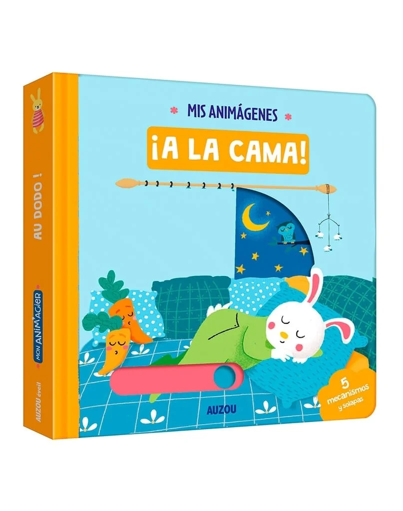 Libro infantil MIS ANIMAGENES: A LA CAMA — categoría Cuentos para niños de 0 a 3 años — Ramé Contando Cuentos