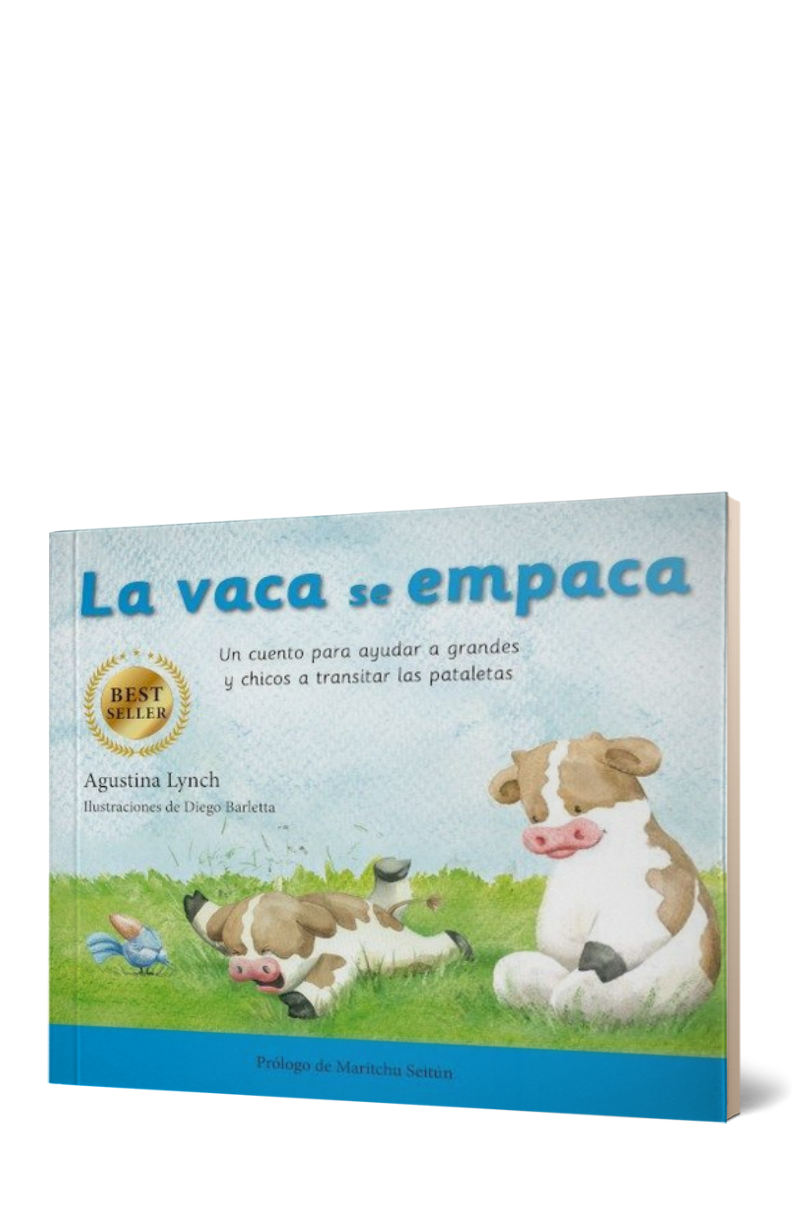 Libro infantil LA VACA SE EMPACA (TAPA BLANDA) — categoría Cuentos para niños de 0 a 3 años — Ramé Contando Cuentos