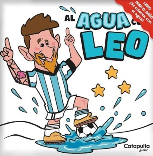 Portada del libro infantil Al agua con Leo