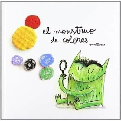 Portada del libro infantil EL MONSTRUO DE LOS COLORES (TAPA DURA)