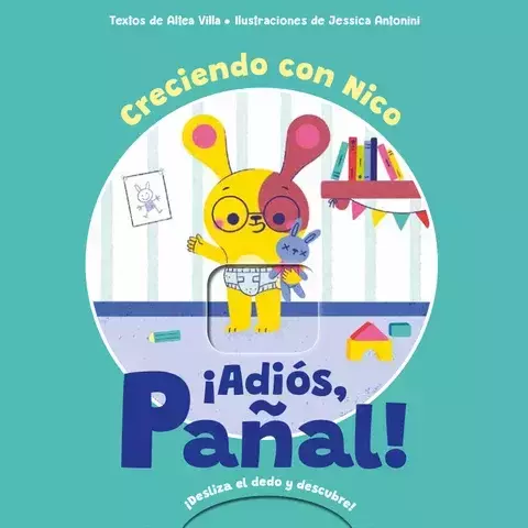 Portada del libro infantil ADIOS PAÑAL!