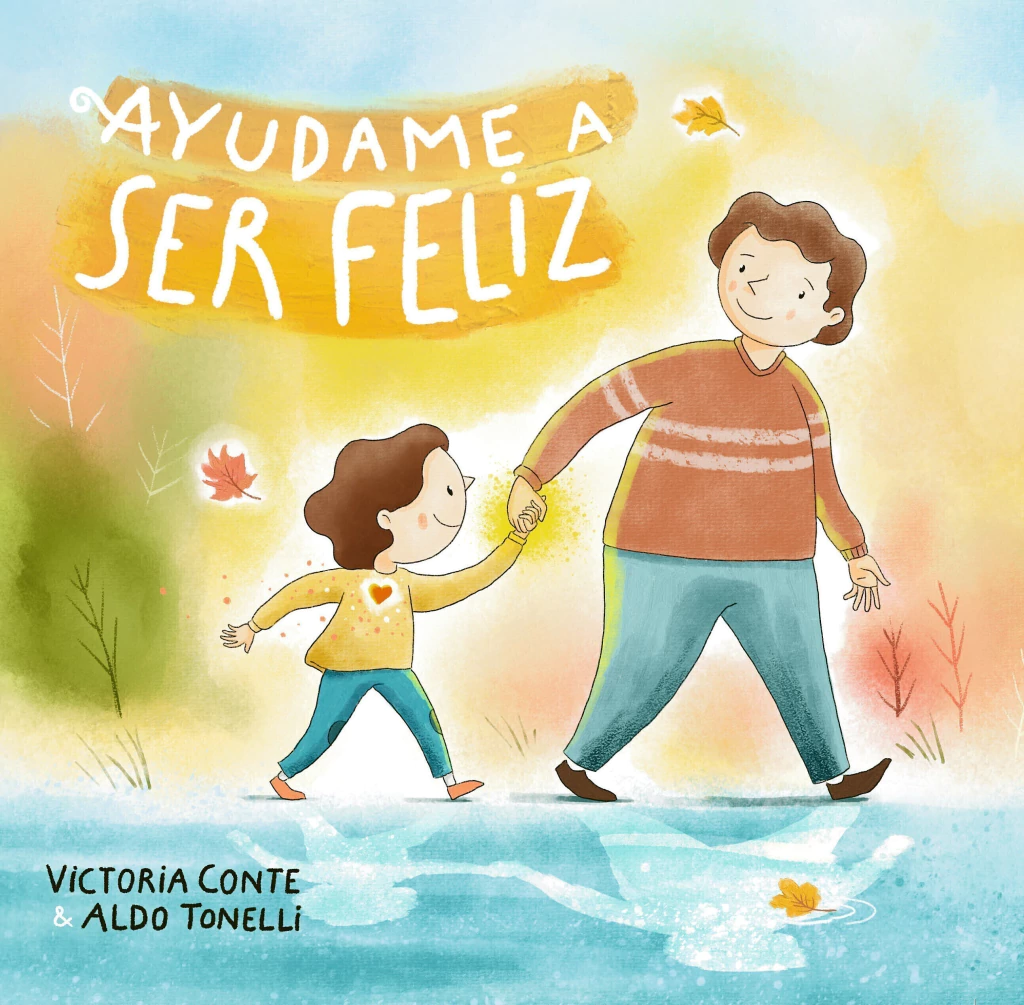 Portada del libro infantil AYUDAME A SER FELIZ