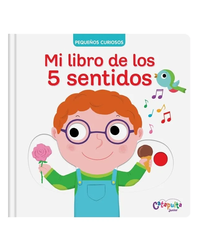 Portada del libro infantil MI LIBRO DE LOS CINCO SENTIDOS