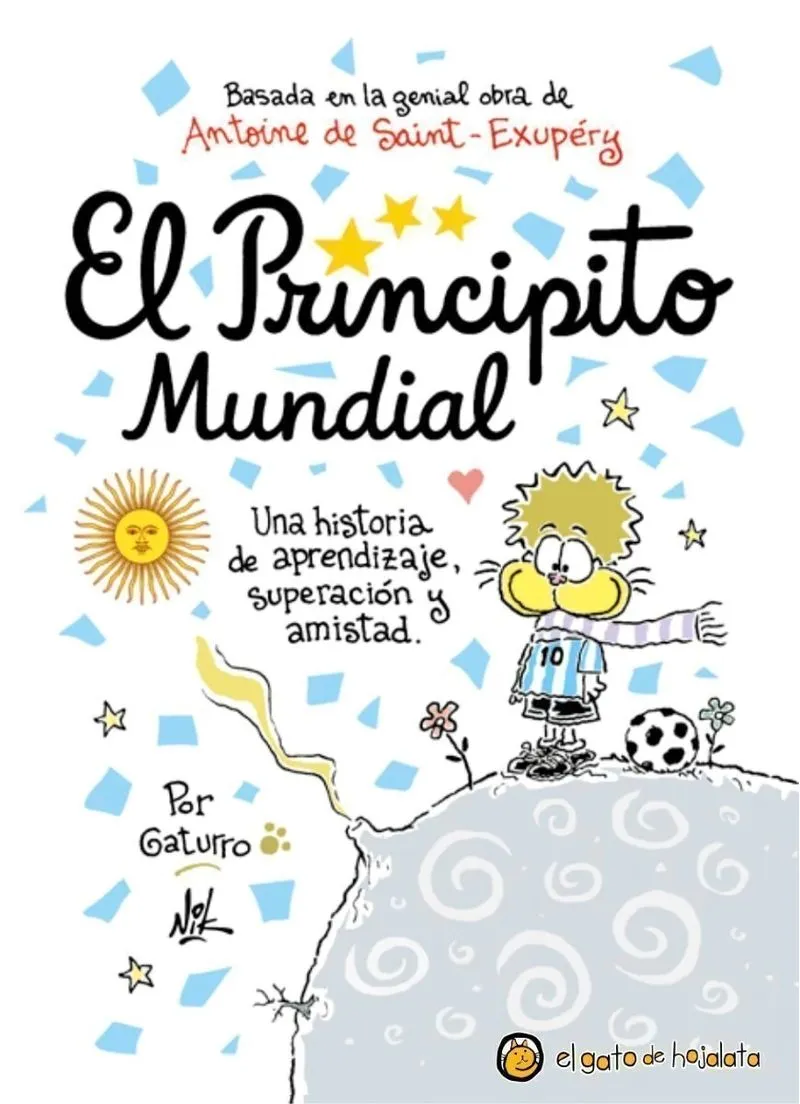 Portada del libro infantil EL PRINCIPITO MUNDIAL BY GATURRO