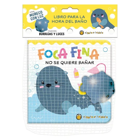 Libro infantil FOCA FINA NO SE QUIERE BAÑAR — categoría Cuentos para niños de 0 a 3 años — Ramé Contando Cuentos