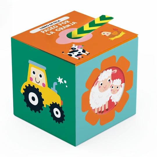 Libro infantil Paseo por la granja. Libro de tela — categoría Cuentos para niños de 0 a 3 años — Ramé Contando Cuentos
