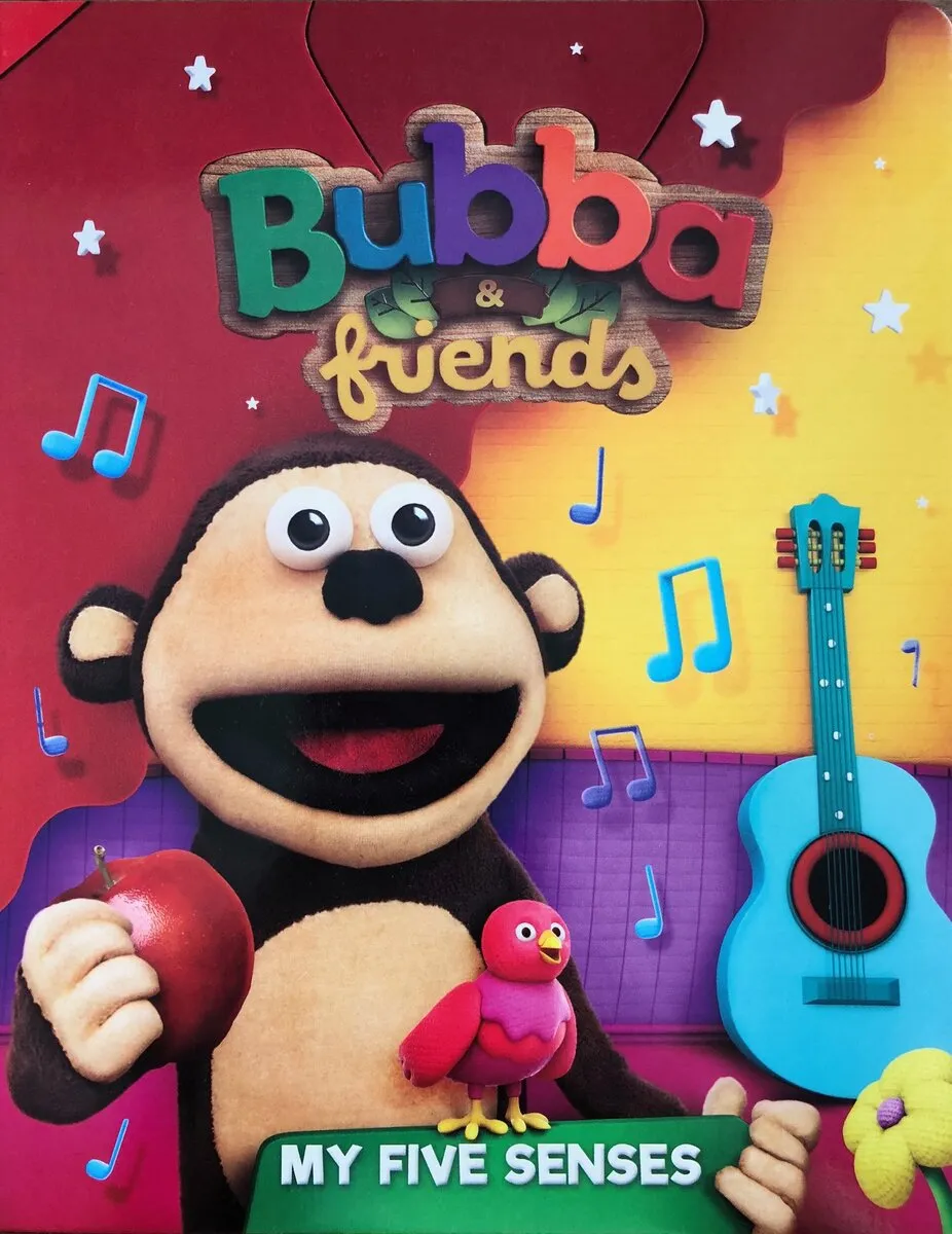Libro infantil MY FIVE SENSES - Bubba & Friends — categoría Cuentos para niños de 0 a 3 años — Ramé Contando Cuentos