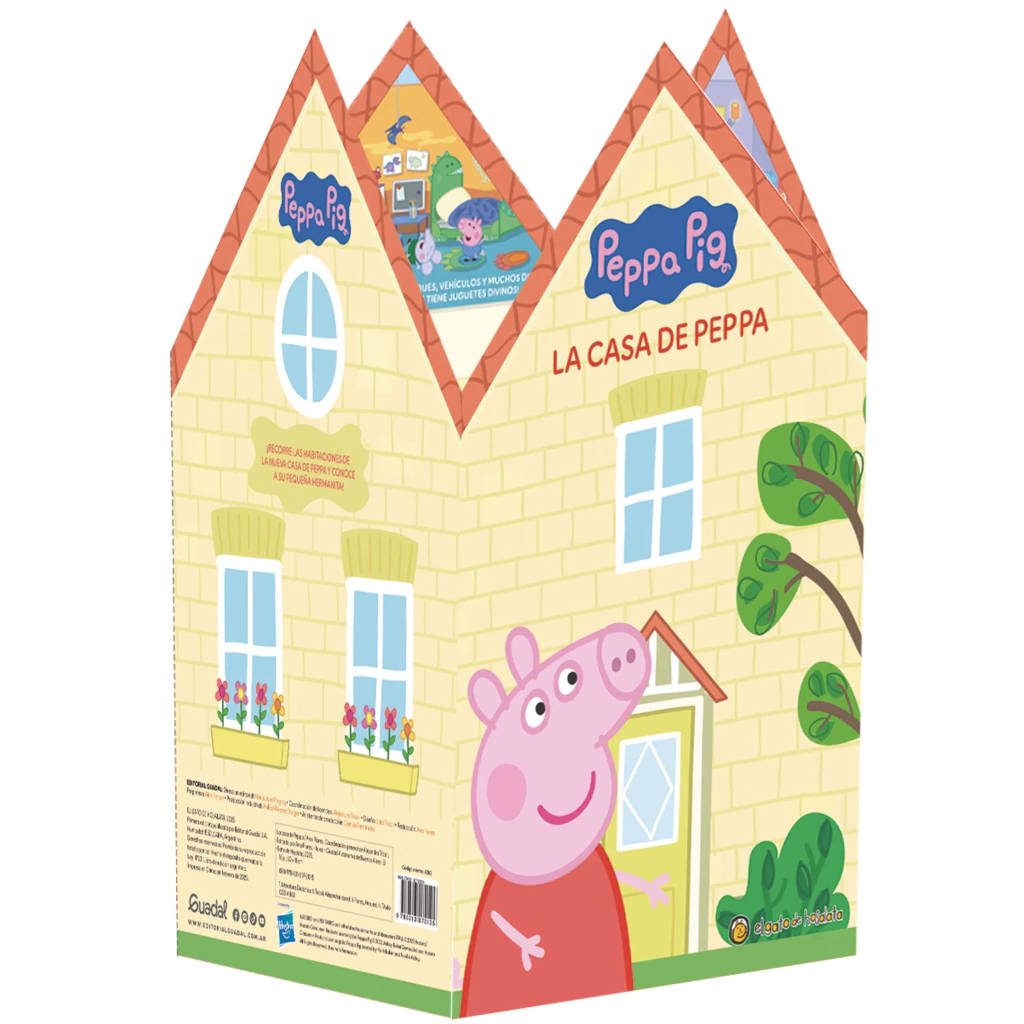 Libro infantil La casa de Peppa — categoría Cuentos para niños de 0 a 3 años — Ramé Contando Cuentos