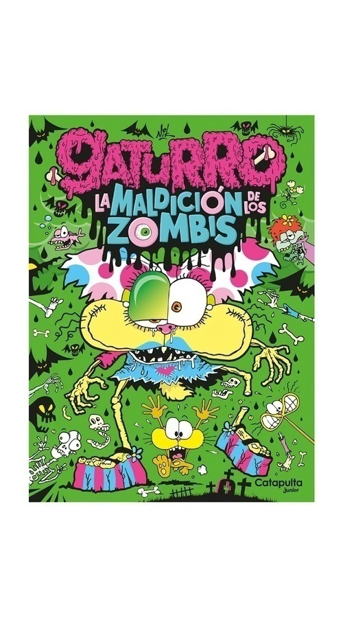 Libro infantil GATURRO LA MALDICION DE LOS ZOMBIES (TAPA BLANDA) — categoría Cuentos para niños de 5 a 8 años — Ramé Contando Cuentos